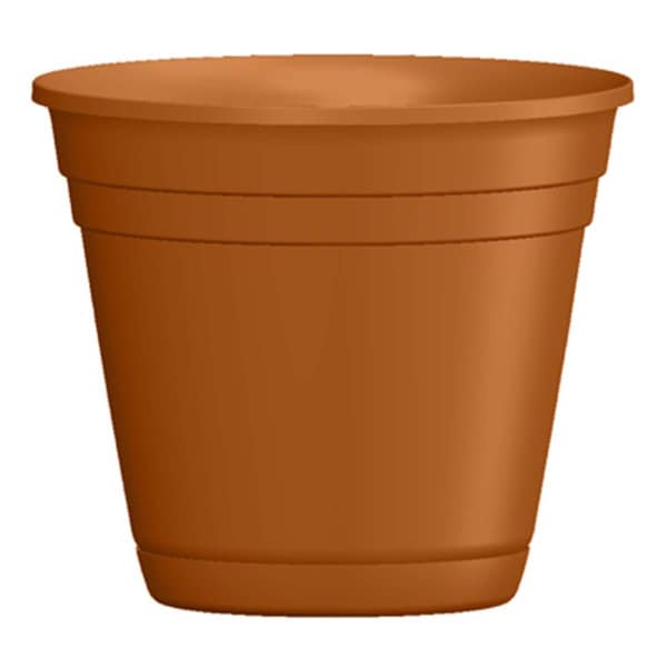 Grilltown 4 in. Light Terra Cotta Riverl Planter GR2669425 - main